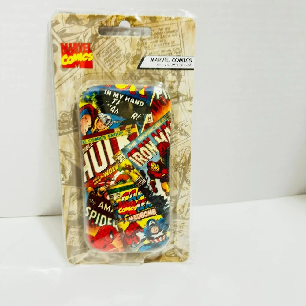 Marvel Mobile Case‎ Samsung Galaxy S3 Multicolor New Retro Comic Book Collage